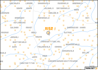 map of Misr