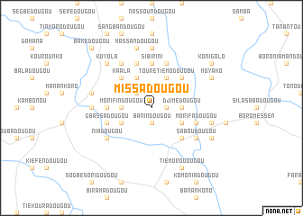 map of Missadougou