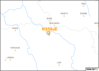 map of Missaje