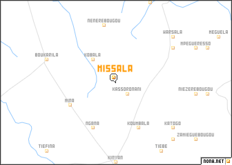 map of Missala