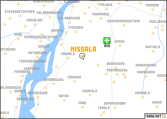 map of Missala