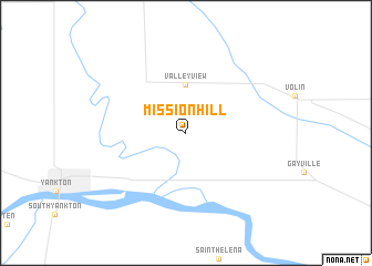 map of Mission Hill