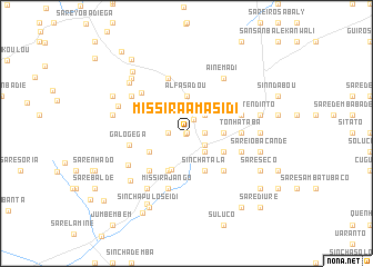 map of Missirá Ama Sidi