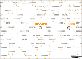 map of Missira