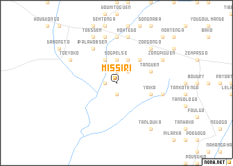 map of Missiri