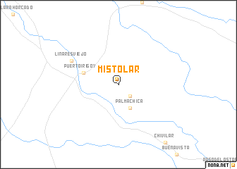 map of Mistolar