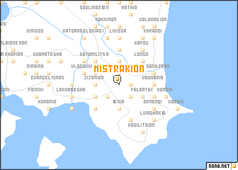 map of Mistrákion