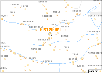 map of Mistri Khel