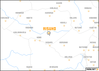 map of Misuho