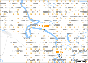 map of Mitāin