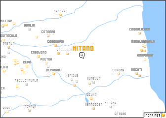 map of Mitano