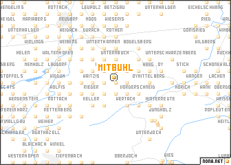 map of Mitbühl