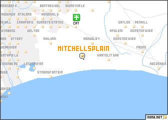 map of Mitchells Plain