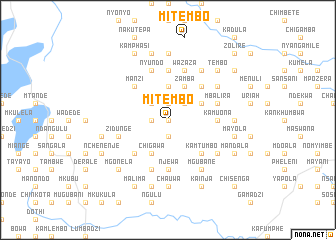 map of Mitembo