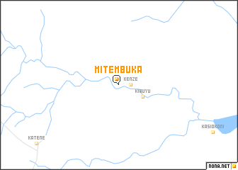 map of Mitembuka