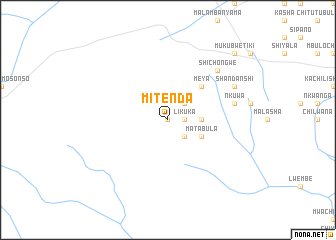 map of Mitenda