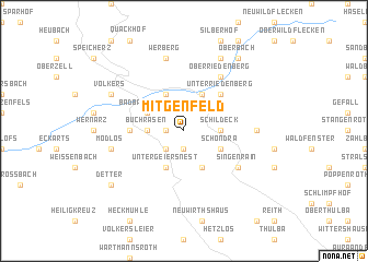 map of Mitgenfeld