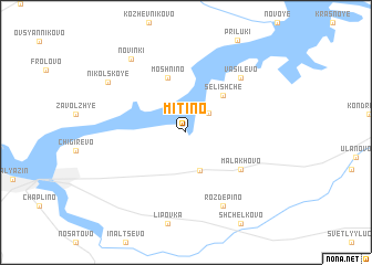 map of Mitino