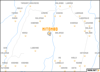 map of Mitombo