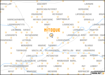 map of Mitoque