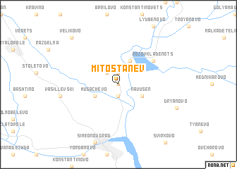 map of Mitʼo Stanev