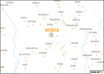 map of Mitoto