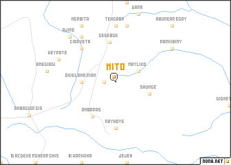 map of Mītʼo