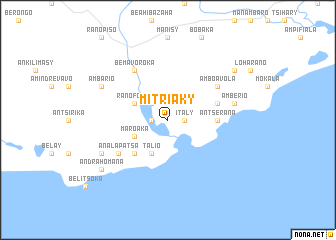 map of Mitriaky