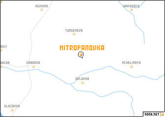 map of Mitrofanovka