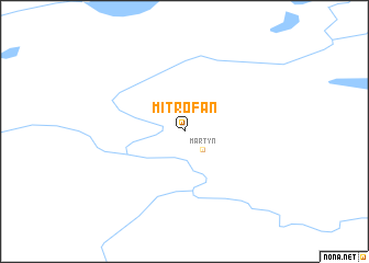 map of Mitrofan