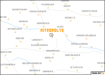 map of Mitropol\