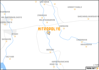 map of Mitropol\