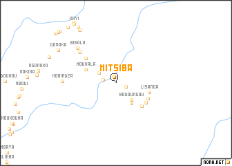 map of Mitsiba