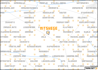 map of Mitswege