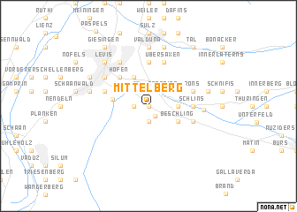 map of Mittelberg