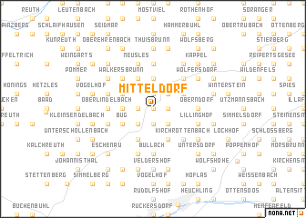 map of Mitteldorf