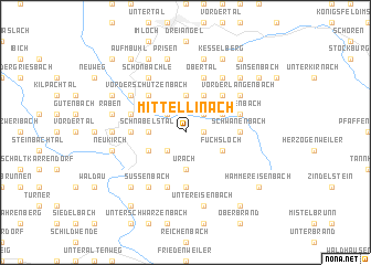 map of Mittellinach