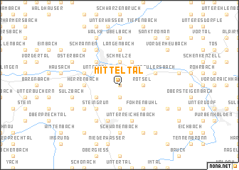 map of Mitteltal