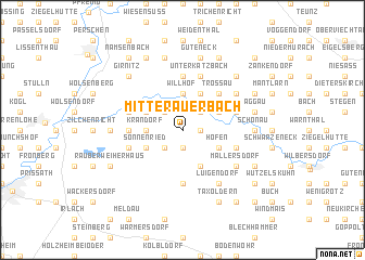 map of Mitterauerbach