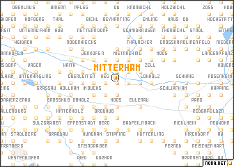 map of Mitterham