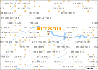 map of Mitterreith