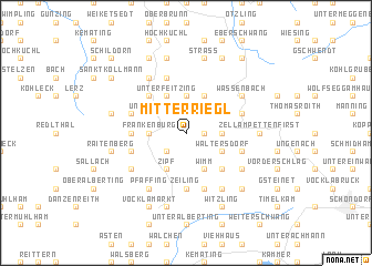 map of Mitterriegl