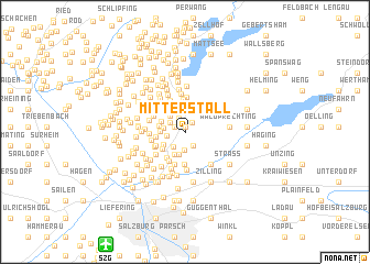 map of Mitterstall