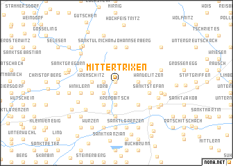 map of Mittertrixen