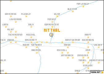 map of Mitthal