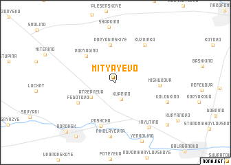 map of Mityayevo