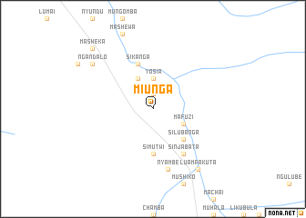 map of Miunga