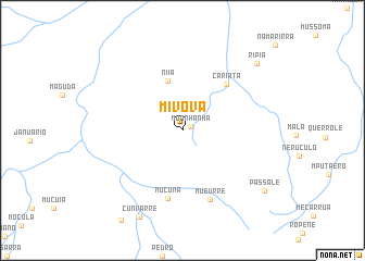 map of Mivóva