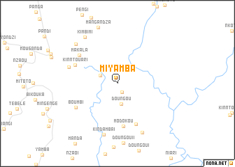map of Miyamba