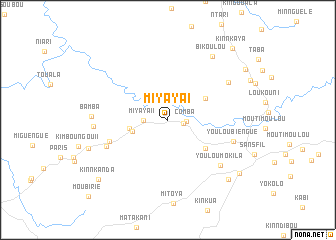 map of Miyaya I